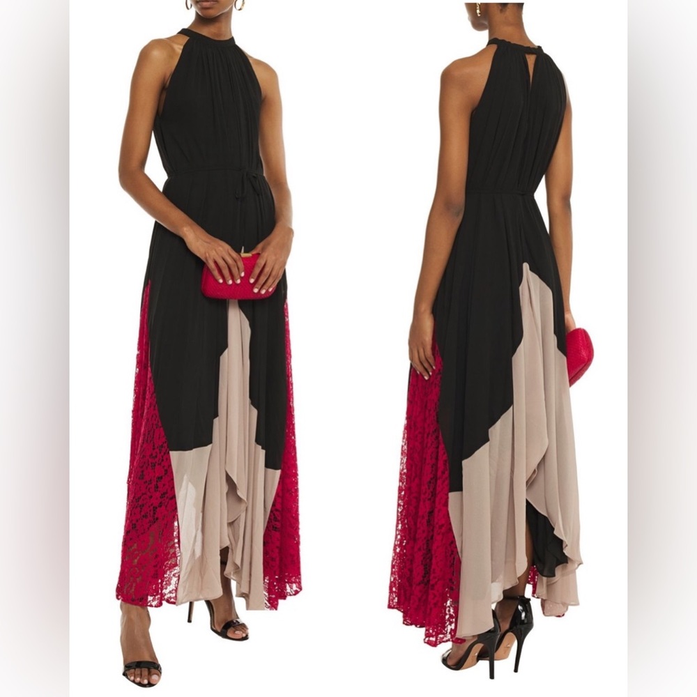 Iris Color Blocked Dress